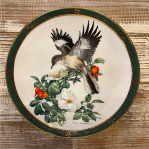 Limited Edition Songbirds of Roger Tory Peterson “Mockingbird” Plate